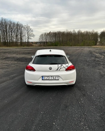 Volkswagen Scirocco cena 32000 przebieg: 232000, rok produkcji 2009 z Krzanowice małe 121